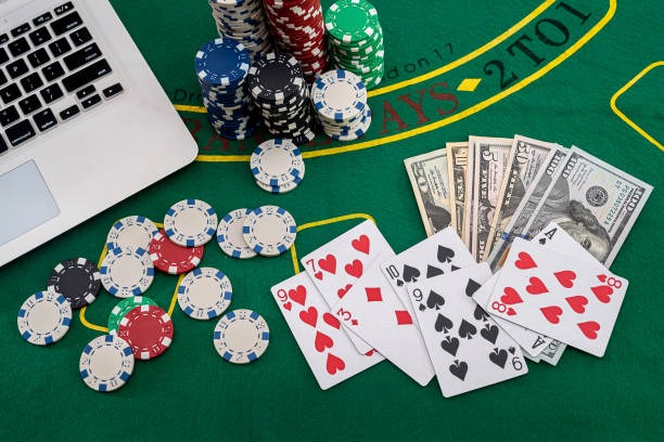 Live dealer dealing cards